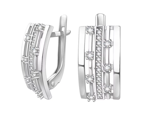 Серьги 2101605-00775 Ag 925