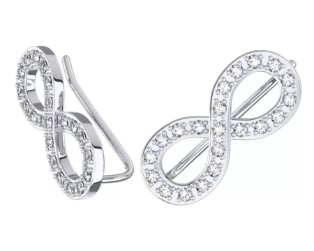 Серьги-каффы 0201730-00775 Ag 925