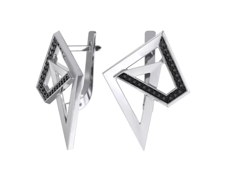 Серьги 0201950-00205 Ag 925