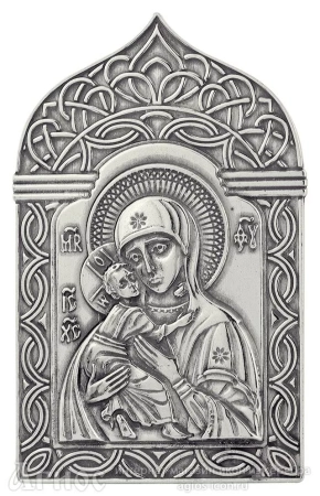 3401050644м Плакетка (925) (Ag 925)