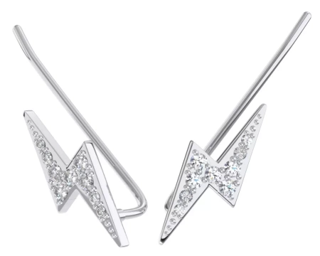 Серьги-каффы 0201715-00775 Ag 925