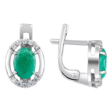 СГ200М50-02 Серьги (Ag 925)