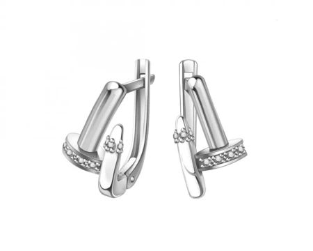 Серьги 2101667-00245 Ag 925