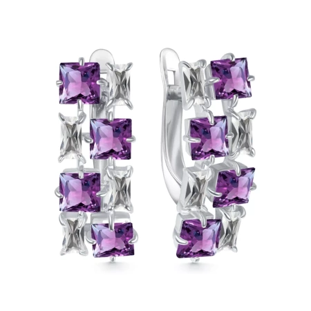 207654-901-2019 Серьги (Ag 925)