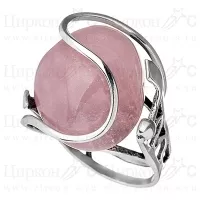 к1676 Кольцо (Ag 925) 1-Ам.,Фиол., Крист., 5,68