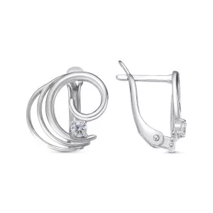 33812602Д Серьги (Ag 925)