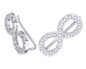 Серьги-каффы 0201730-00775 Ag 925