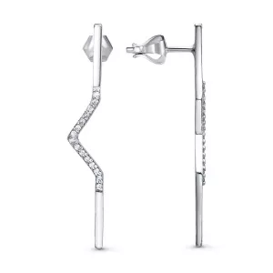 33814076Д Серьги (Ag 925)