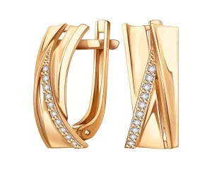 Серьги 2101572-00779 925 золочение