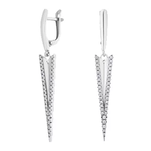 21210320 9 Серьги (Ag 925)