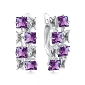 207654-901-2019 Серьги (Ag 925)